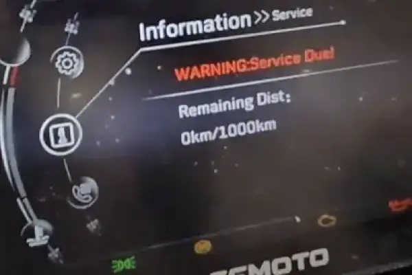 CFMoto Service Due Nedir?