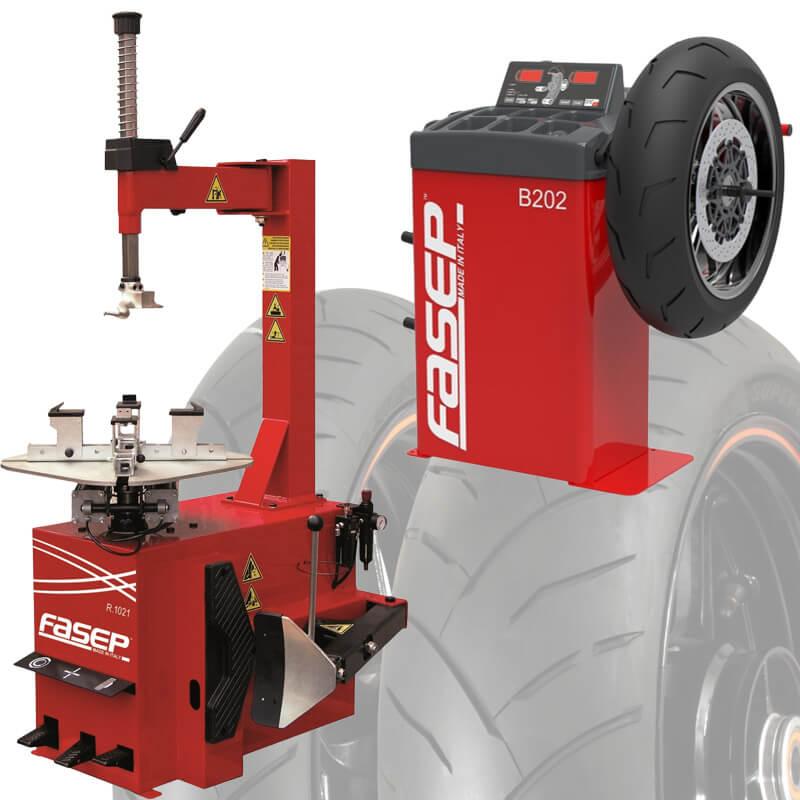 Fasep Lastik Sökme-Takma ve Balans Makineleri | Profesyonel Motosiklet Servisi